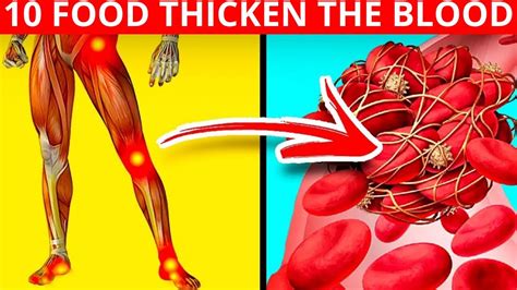 what foods cause thick blood